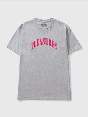 Pleasures surprise tee arched logo